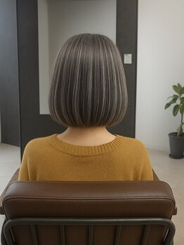 ティック バイ エルパライソ(tic. by Elparaiso)の写真/白髪染めをもっとおしゃれに♪暗めの髪色だけでなく、明るい色味も楽しめます◎若々しい髪色で気分もUP!