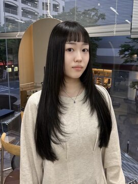 ラヴィズム(LUVISM) 顔周りレイヤー/ダブルカラー/髪質改善/ケアブリーチ万代新潟駅