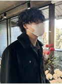 ルーズパーマ シャドウパーマ メンズパーマ【五嶋響】