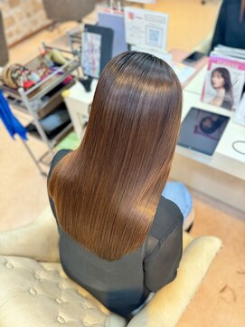 ウェーヴ 浜松小豆餅店(wave) 縮毛矯正×熱ケアトリートメント