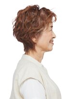 えがお美容室&nbsp;【えがお美容室】トップがふんわり◎カールショート