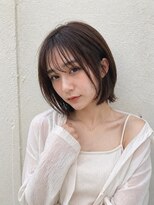 ワゴンバイアフロート(Wagon by afloat) ショートボブ髪型20代30代40代50代前髪あり前髪なし面長丸顔池袋