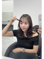 ACTION 心斎橋 second /髪質改善/縮毛矯正/【10月上旬 NEW OPEN（予定）】&nbsp;似合わせ/前髪カット/顔まわりカット/ミディアムレイヤー