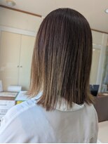 ラグゼ ヘア カミヤ luxe hair CAMIYA 掛川店&nbsp;外はねボブ