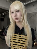 シティ 薬院(SITY.)&nbsp;薬院　ブリーチカラー　顔まわりレイヤー　レイヤーカット