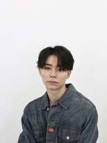 ヒップスリンク(Hip's Lnk)&nbsp;ビジネスメンズショートリクルート七三かき上げヘアツーブロック