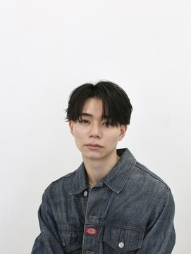 ヒップスリンク(Hip's Lnk) ビジネスメンズショートリクルート七三かき上げヘアツーブロック