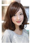 大人きれい★ミディアムボブ