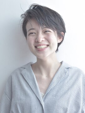 メゾンドイギー(MAISON de IGGY) センシュアルショート＃インナーカラー＃'90風ショートグラ