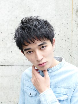 フィフス(fifth) 【fifth】無造作ショートサイドパートショートテクノ刈り上げ