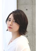 外ハネボブ【大塚美容室UNiCO 髪質改善イルミナカラー】
