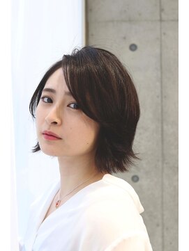 ユニコ(UNiCO) 外ハネボブ【大塚美容室UNiCO 髪質改善イルミナカラー】