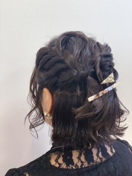 ナオシ トレス 富雄店(nao*c tres) 【奈良/富雄nao*c】お仕上げをアレンジセットいたします。