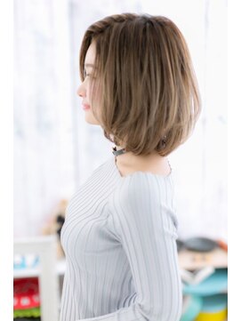 ヘアアンドビューティー ミック(Hair & Beauty miq) 抜け感セミディ…大人かわいい色気a