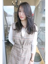 ダブル(DouBLe)&nbsp;流しバング×デジタルパーマ