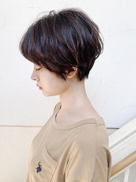 モリオ フロム ロンドン 成増店 【morio成増】マッシュショート 毛先だけニュアンスパーマ