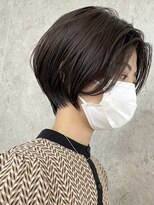 エリマ 調布(elima)&nbsp;大人ショートボブ/センターパート/イルミナカラー/前髪あり[調布