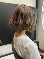 ジエクト 本店(The Ect)&nbsp;ぱつふわボブ×ラベンダーグレージュ