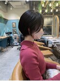 Lond fleur林　くびれヘアショートボブウルフアースカラー