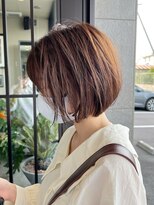 メゾン アヴァロ(Maison Avallo)&nbsp;アゴラインの抜け感ボブスタイル