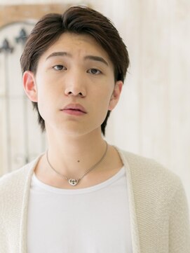 モッズヘアメン 札幌月寒店(mod's hair men) 好感度！ビジカジマットブラウンショートウルフh札幌月寒