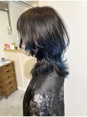 レイヤーカット デザインカラー