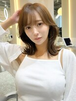 シーシンジュク 新宿南口(Sea shinjuku)&nbsp;大人ガーリー×ブリーチなし◎前髪/顔周り×韓国ロング[新宿]