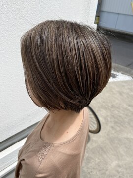 ベリー(berry) 白髪ぼかしハイライトカラー