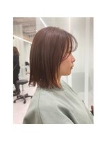 クシュ 所沢東口店(kusyu...) 黒髪/グレーベージュ/レイヤーロング/前髪パーマ/所沢ハイライト