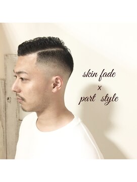 クリック(Click) スキンフェード　パートスタイル