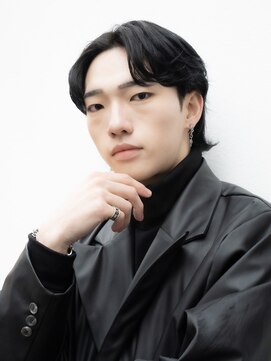 メイン(MENIN) コンマ×センターパート×シークレットパーマ韓国風［相模大野］