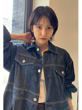 ワン バイ ジエクト(One by The Ect) 【似合わせイメチェンカット】切りっぱなしボブ×シースルー前髪