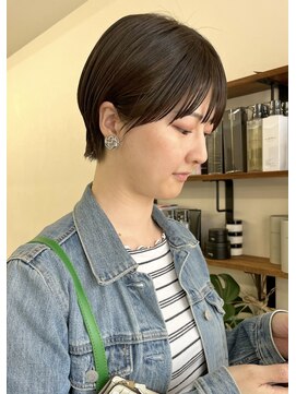 ソソ(soso) 【soso 伊勢田】丸みショート【横浜/ブリーチ】