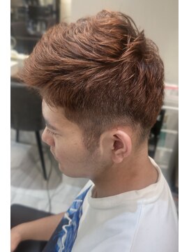 エムテコ(M.techo) ブリーチなし◎オレンジブラウン