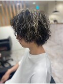 金メッシュ×ツイストスパイラル