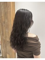 ミルクつけて自然乾燥でOK！時短ヘア