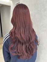 アッシュ 高幡不動店(Ash) 韓国ヘア髪質改善ブリーチなしダブルカラーワインレッド