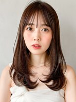 デジタルパーマ大人可愛いメルティカラーナチュラルカール