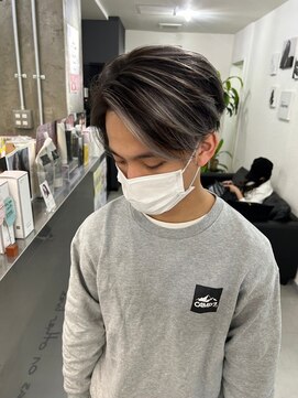 メンズサロン キング 梅田店(Men’s salon K!ng) 波巻きツイストスパイラルパーマ/フェザーパーマ/眉毛/メンズ