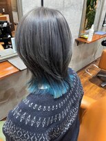 ロダット 横浜(LODAT by little) メンズシルバーウルフ　インナーブルー【LODAT横浜】