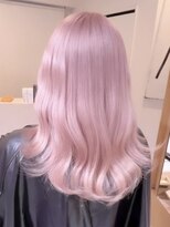 アンククロス 渋谷(ANKH CROSS)&nbsp;ホワイトピンク/ピンクカラー/ペールピンク/ブリーチカラー/渋谷