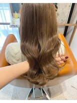 ジーナ 船橋(Zina)&nbsp;髪質改善＊ロングレイヤーグレーベージュ＊美髪【Zina船橋】