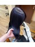 透明感カラー+似合わせカット+3STEPトリートメント
