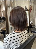マッシュショートおしゃれ女子ウルフヘア外ハネボブレイヤーボブ