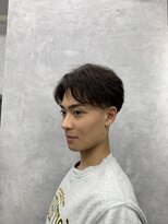 クロムトウキョウ ザ バーバー ネオン 新宿店(CHROM TOKYO the Barber ne/on)&nbsp;毛流れセンターパート