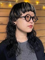 ナループロアオハナ(Nalu pu loa ohana) レトロヘアおん眉マッシュバングルーズなウェーブパーマ