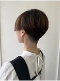 刈り上げマニッシュショート