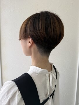 ピカソ ほなみ店 刈り上げマニッシュショート