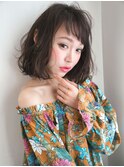 とろみ切りっぱなしボブ☆大人エアリーショート