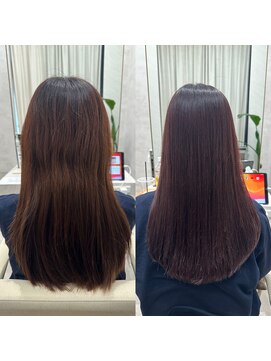 シンズ 銀座(sins) 膨らみやすい癖にsinsストレートで美髮矯正[30代40代50代60代]